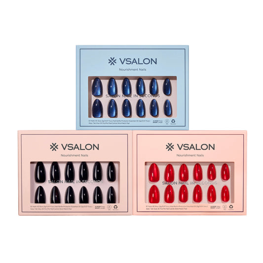 Mystic Romance Set: 3 Nail Sets + Tools Included
