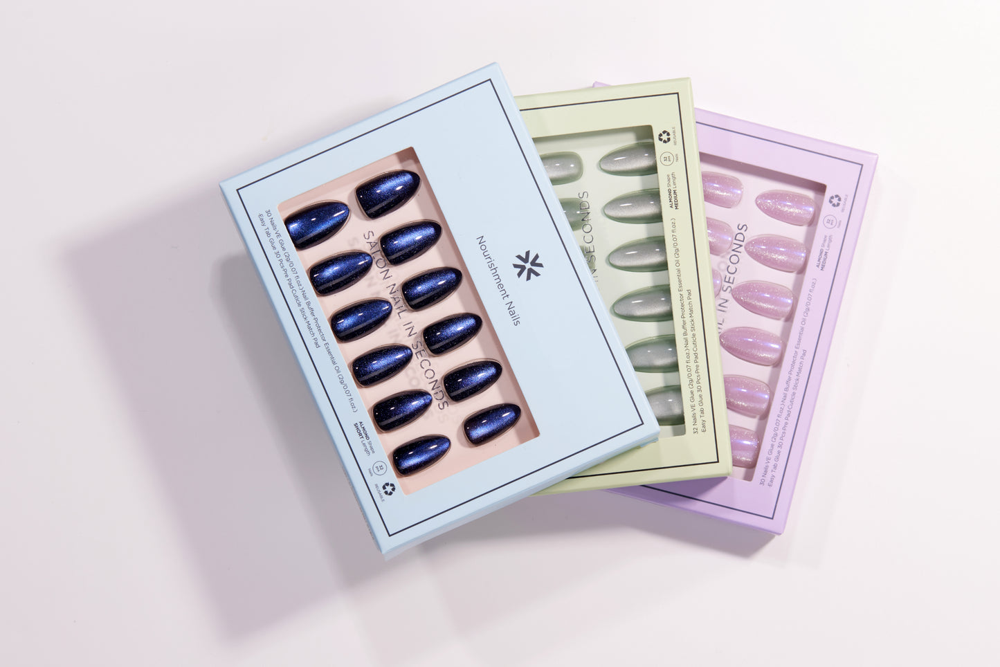 Nail repair products, namely, nail wraps