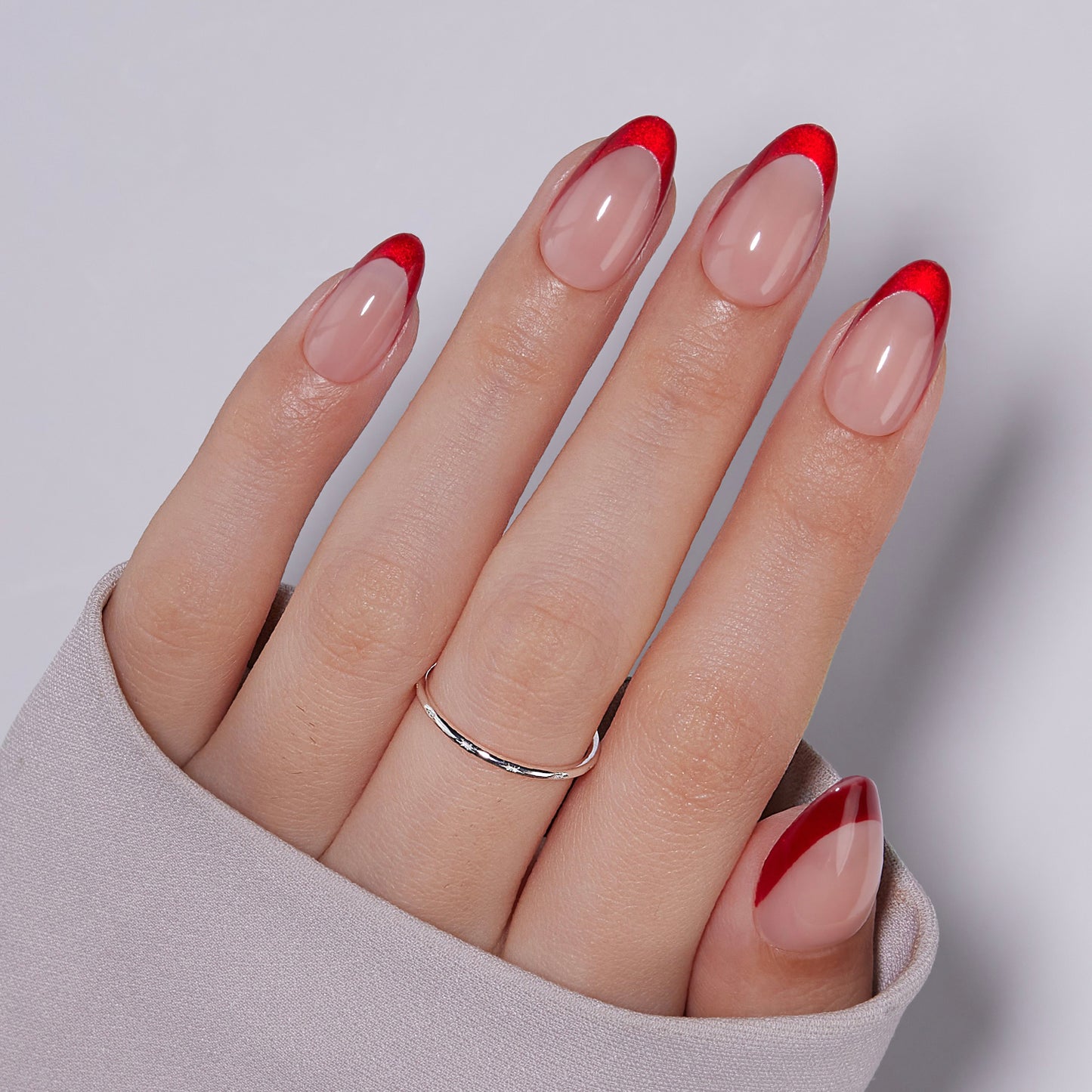 LUCKY CHARM: w/ 1 Nail+ Vitaim E Quick Dry 10ml Glue Or Remover or UV LAMP