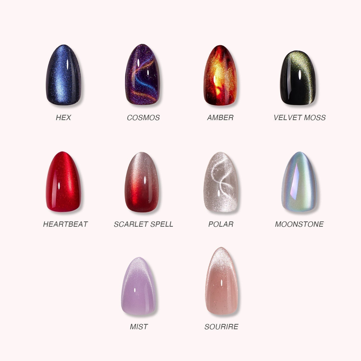 Fall Cat Eye Nails 2026: 10 Magnetic Autumn Looks to Try
