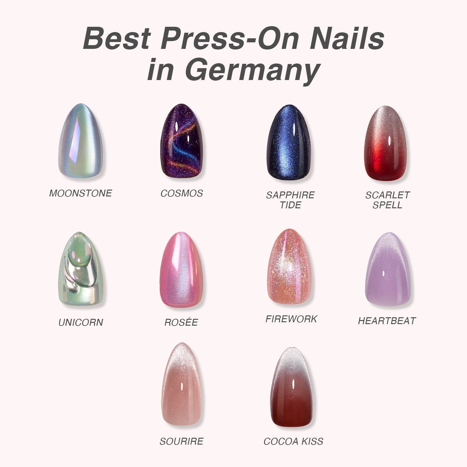 Best Press-On Nails in Germany: 10 Styles for 2026