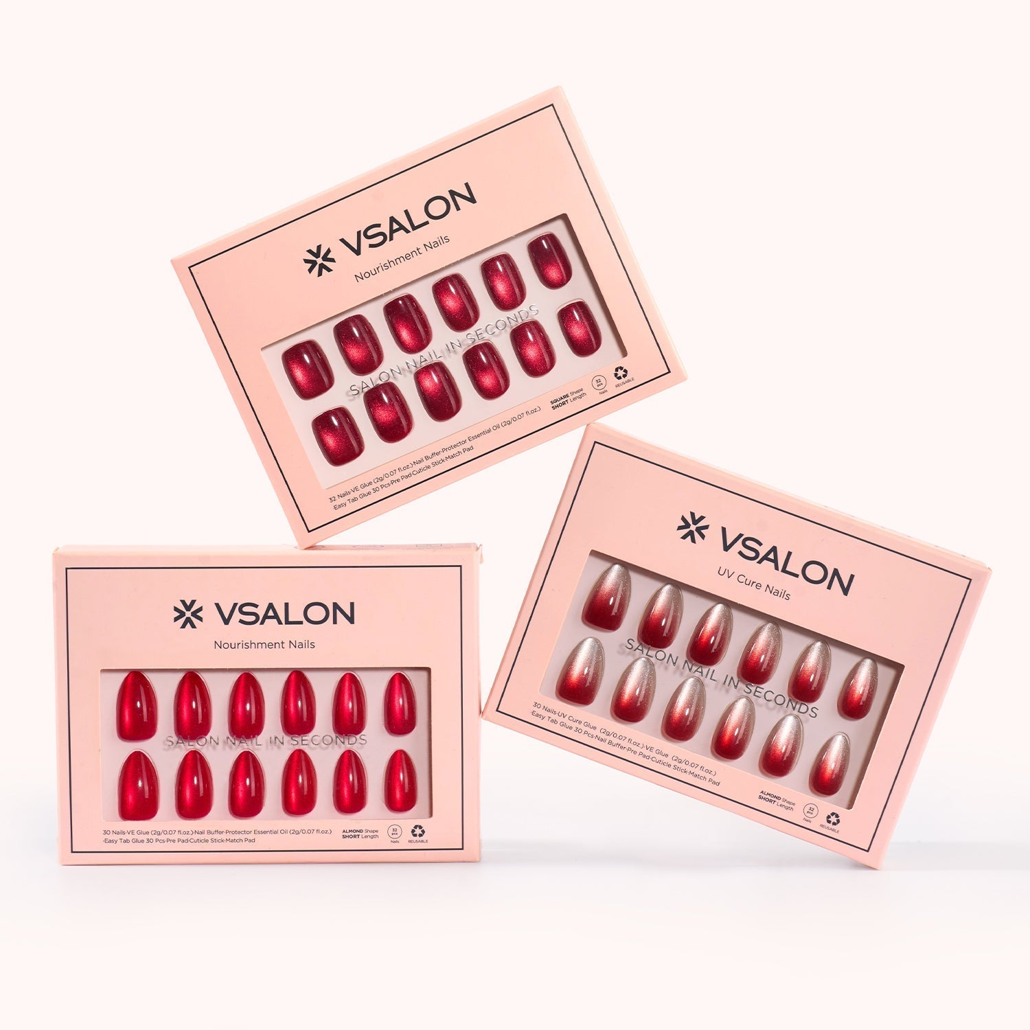 Best Red Press-On Nails for New Year: Stylish & Easy Holiday Looks