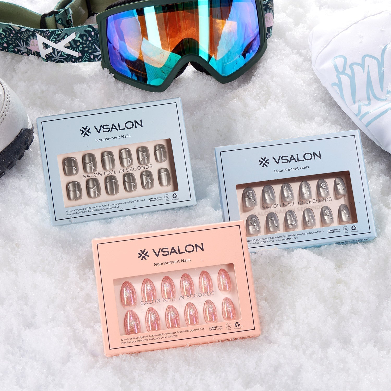 best winter press on nails usa holiday season