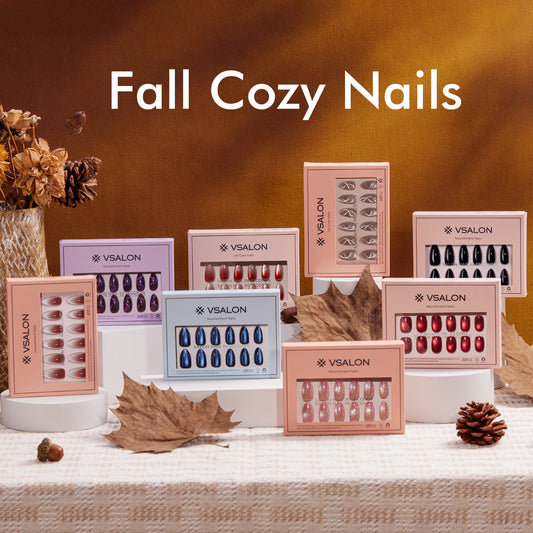 🍂Fall Into Mystery: 3-5 Nails+Kits