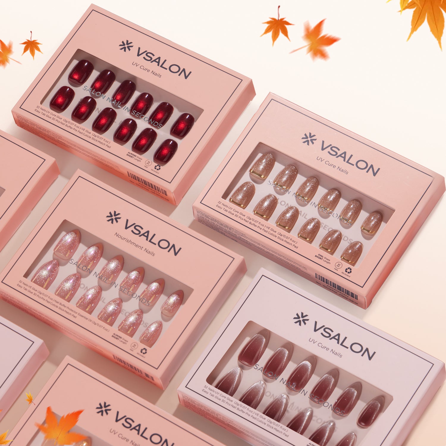 Hello Fall Mystery Nails: 3-5 Nails+Kits