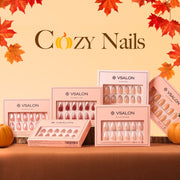 Golden Leaves Box: 4-6 Nails+Kits