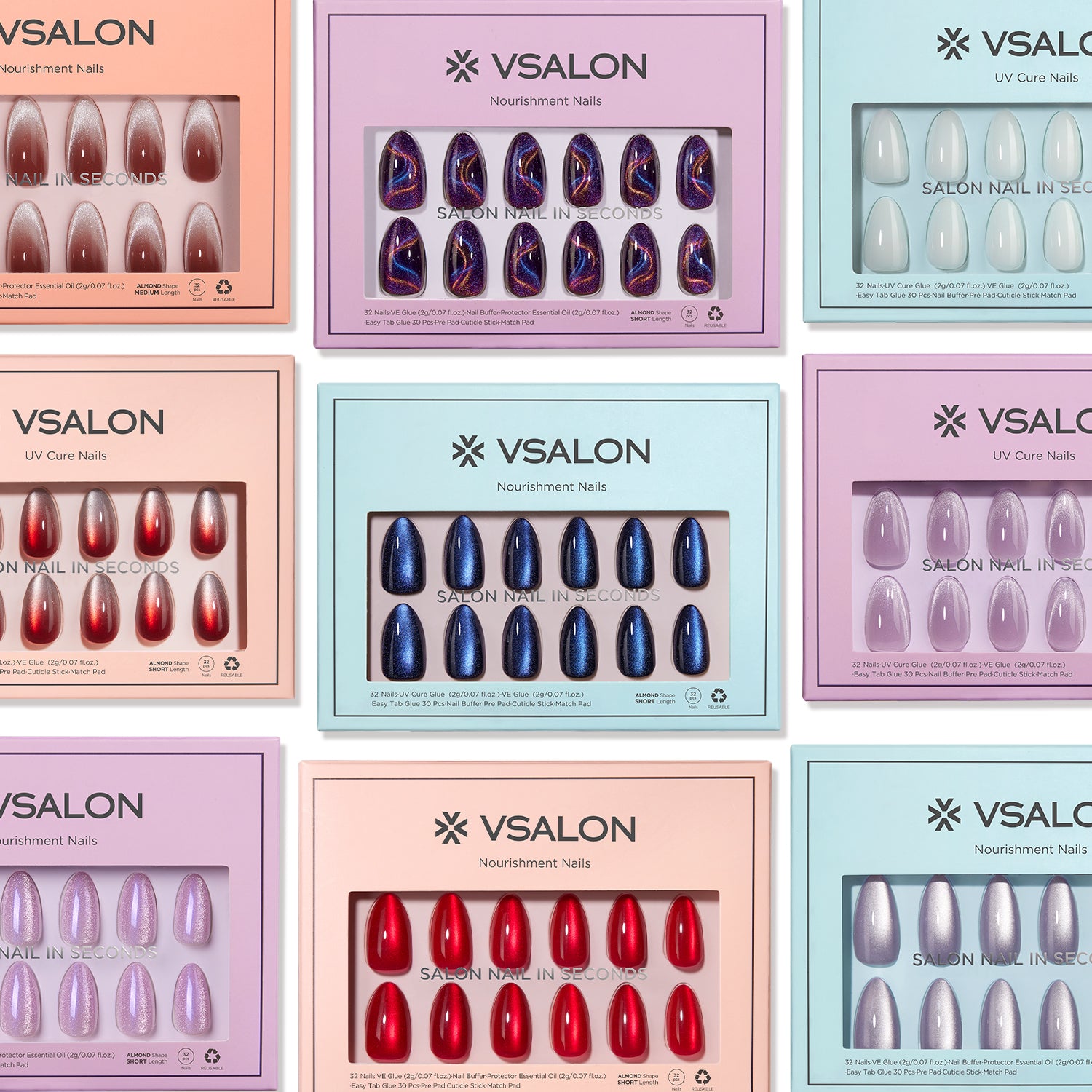 Fall For Luck SET: 6-8 Nails+Kits