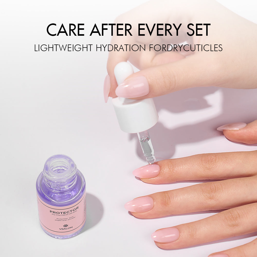 Long-Wear Press-On Nail Essentials Trio