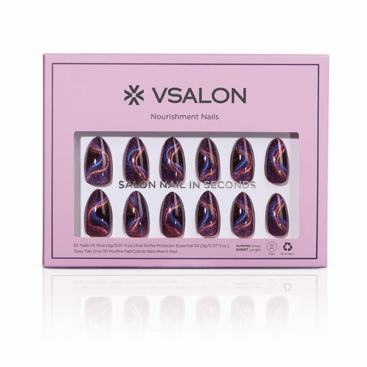 BTS Glam Lucky Bag: Mixed and Matched Nails+Remover+Cuticle Oil+LAMP