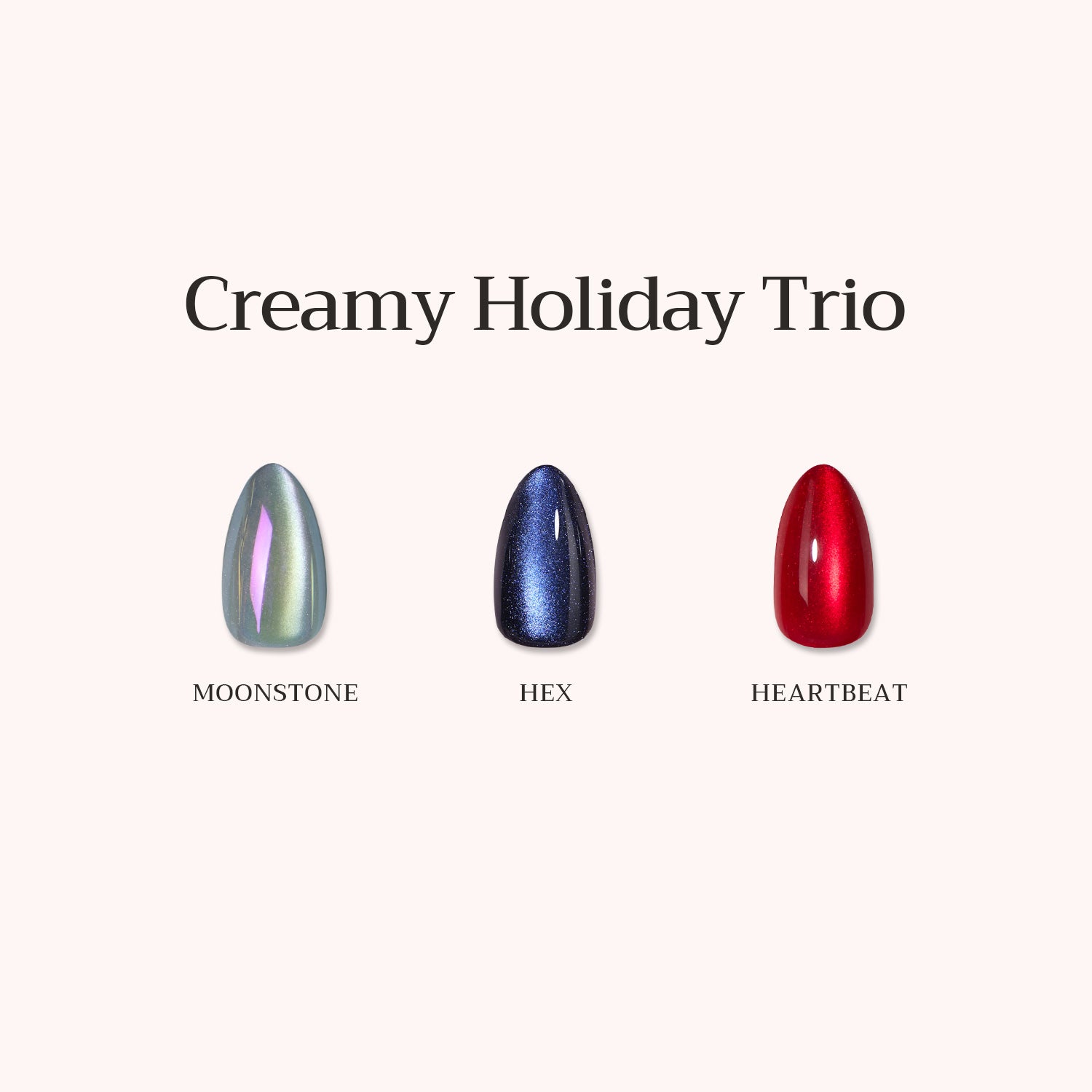 Creamy Holiday Trio