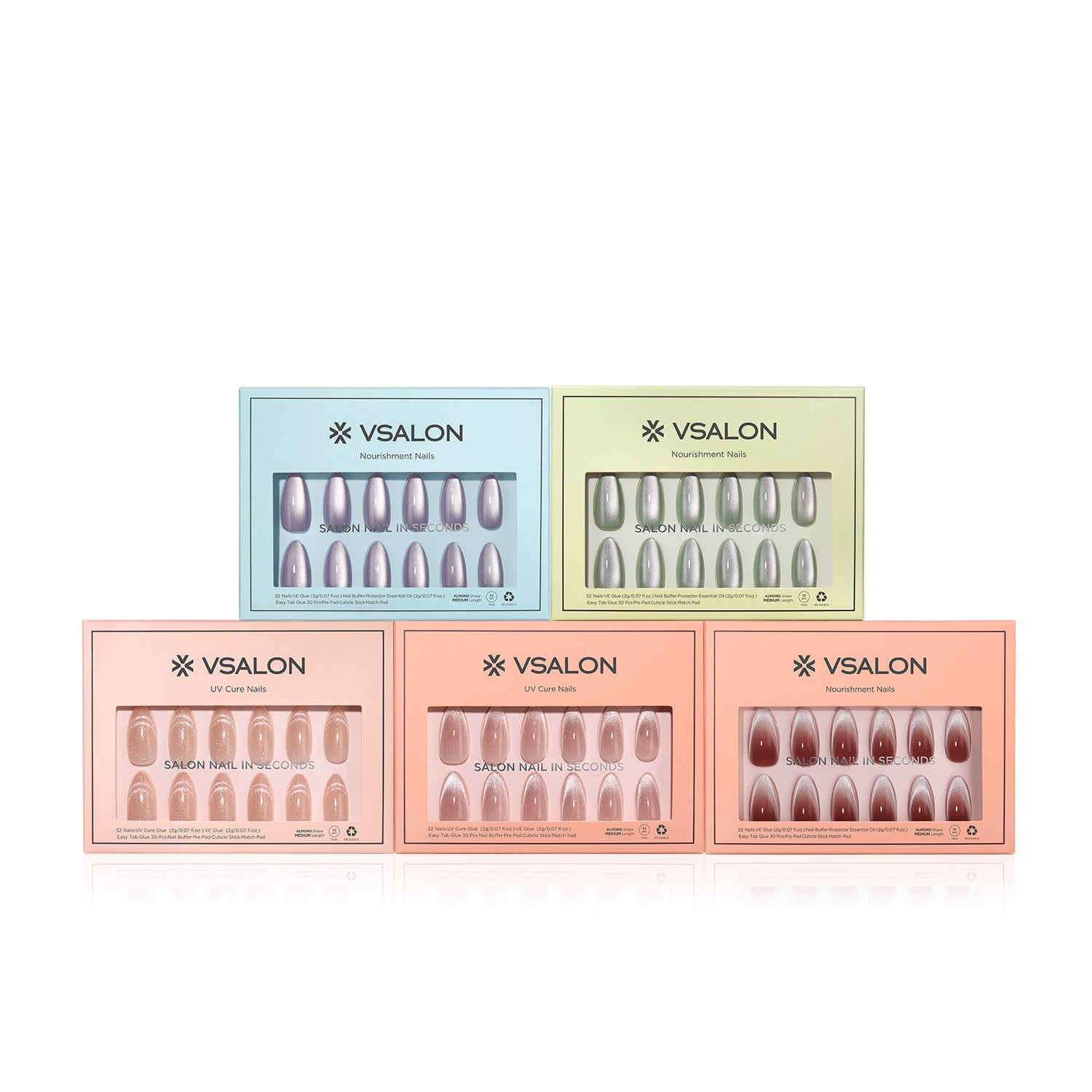 Medium Almond Set