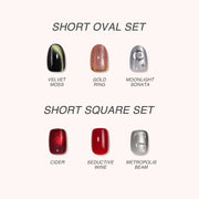 Short Oval & Square Sets