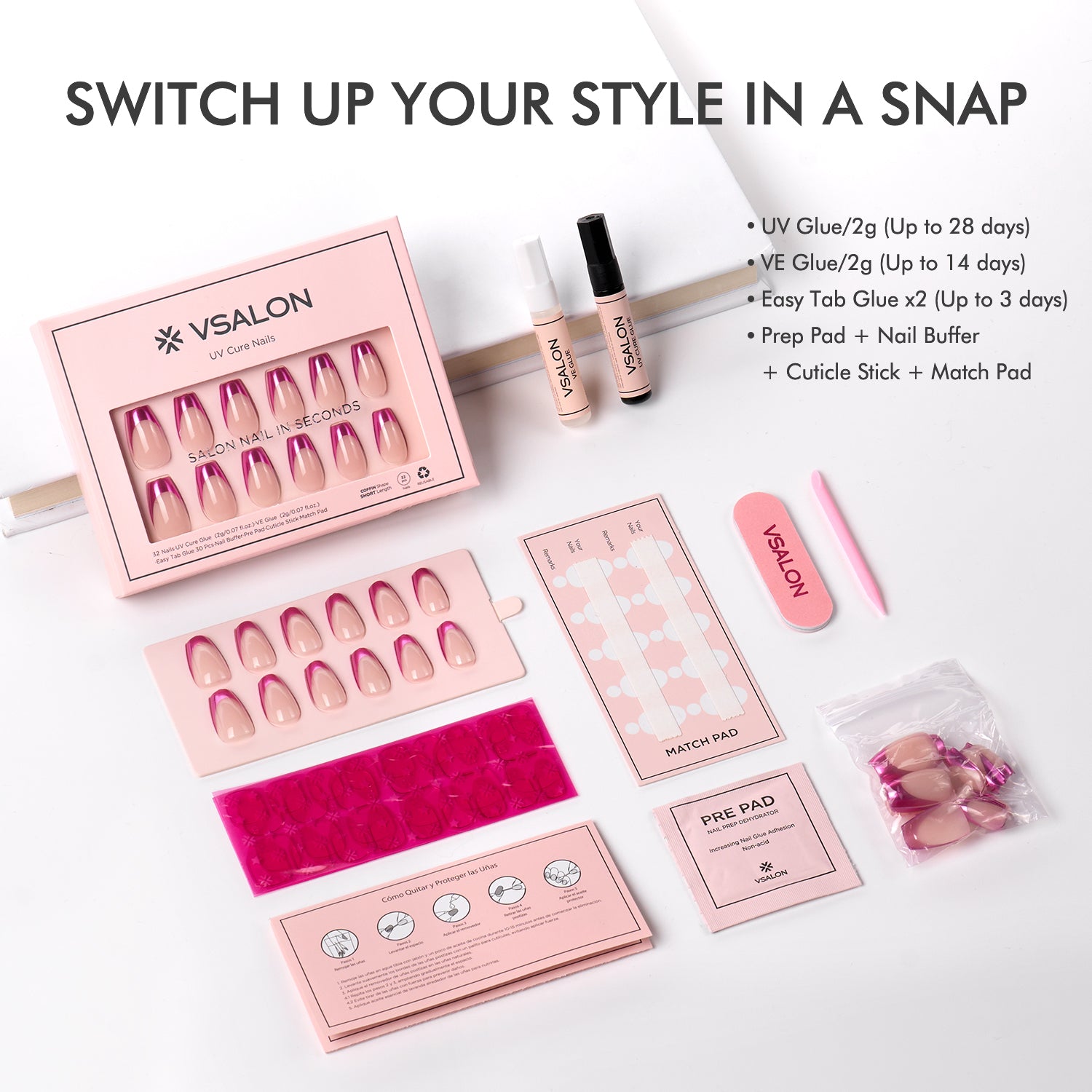 LUCKY DRAW 2025: 8-10 Packs of Nails