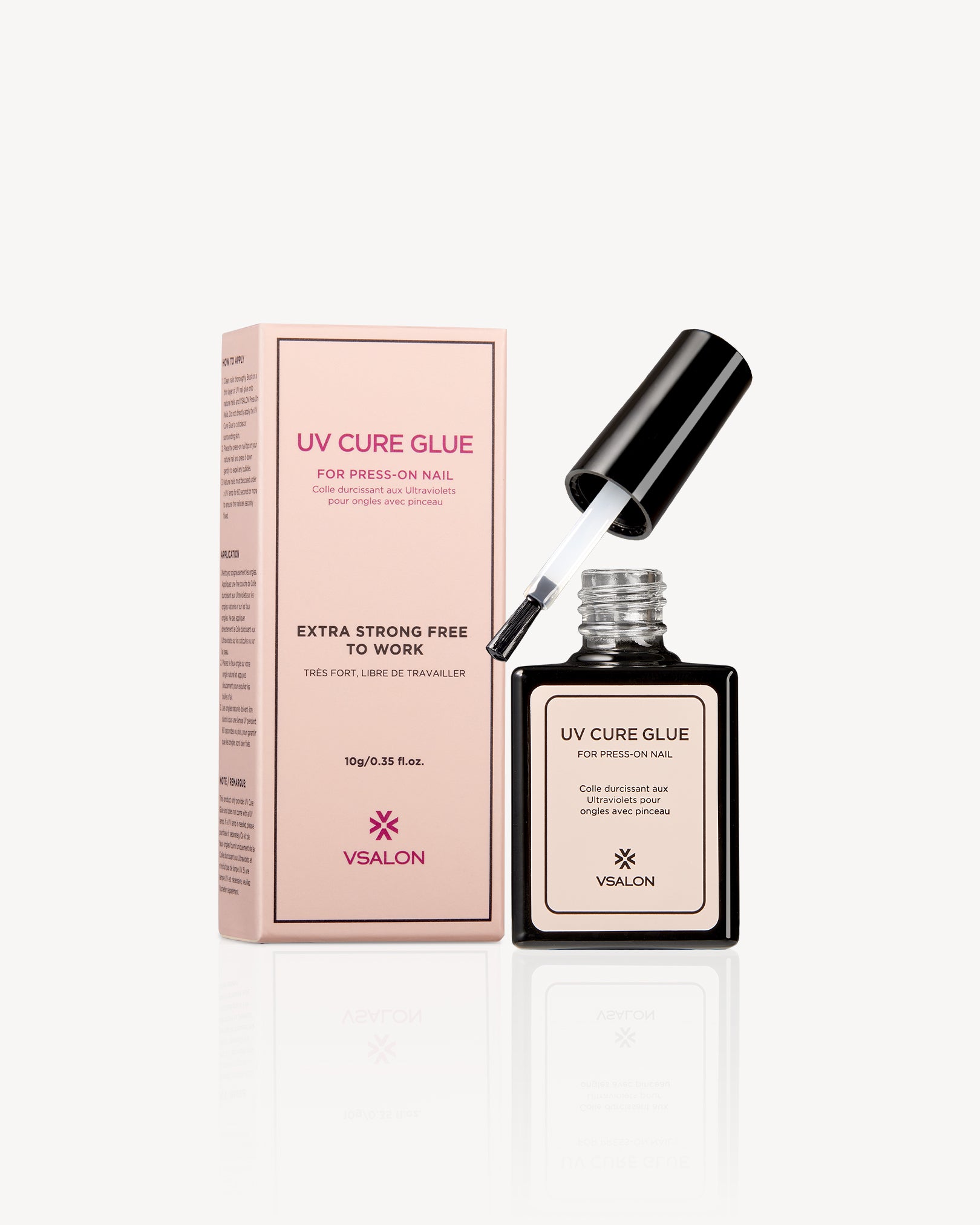 VSALON UV Cure Glue for Press-On Nails