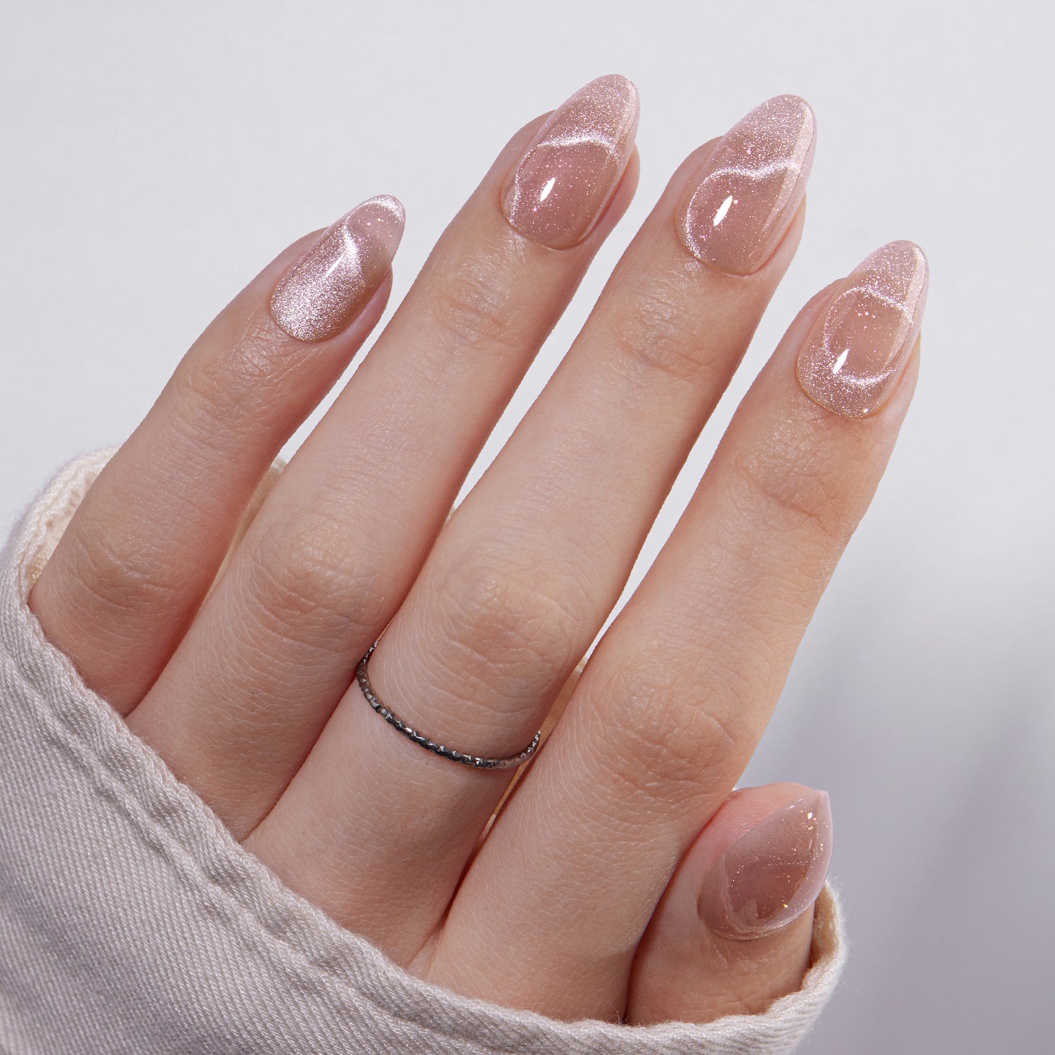 Salon Quality Press On Nails with Apex Curve & Coating - Vsalon Nail