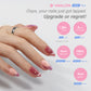 VSALON Dual Glam“Potion” Press On Nails – last up to 25+ days, salon-quality durability.