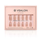 VSALON UV Cure Nails Mummy Minimalist Short Almond Press On Nails - easy to apply, salon-quality, lasts 25+ days.