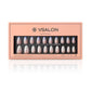 VSALON Dual Glam Nails Weekend Warrior Star 3D Textured Short Almond Press On Nails - easy to apply, salon-quality, lasts 25+ days.