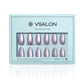 VSALON Nourishment Witch Charm Cat Eye Short Almond Press On Nails - salon-quality, long-lasting.